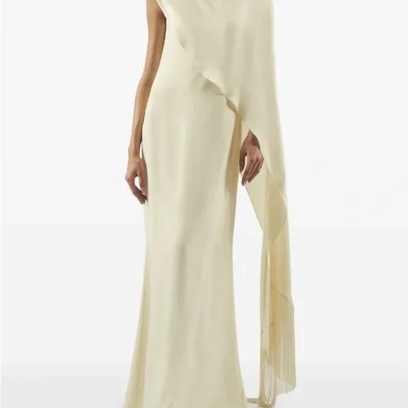 Taller Marmo Berenson Gown in Ivory - Picture 2 of 5